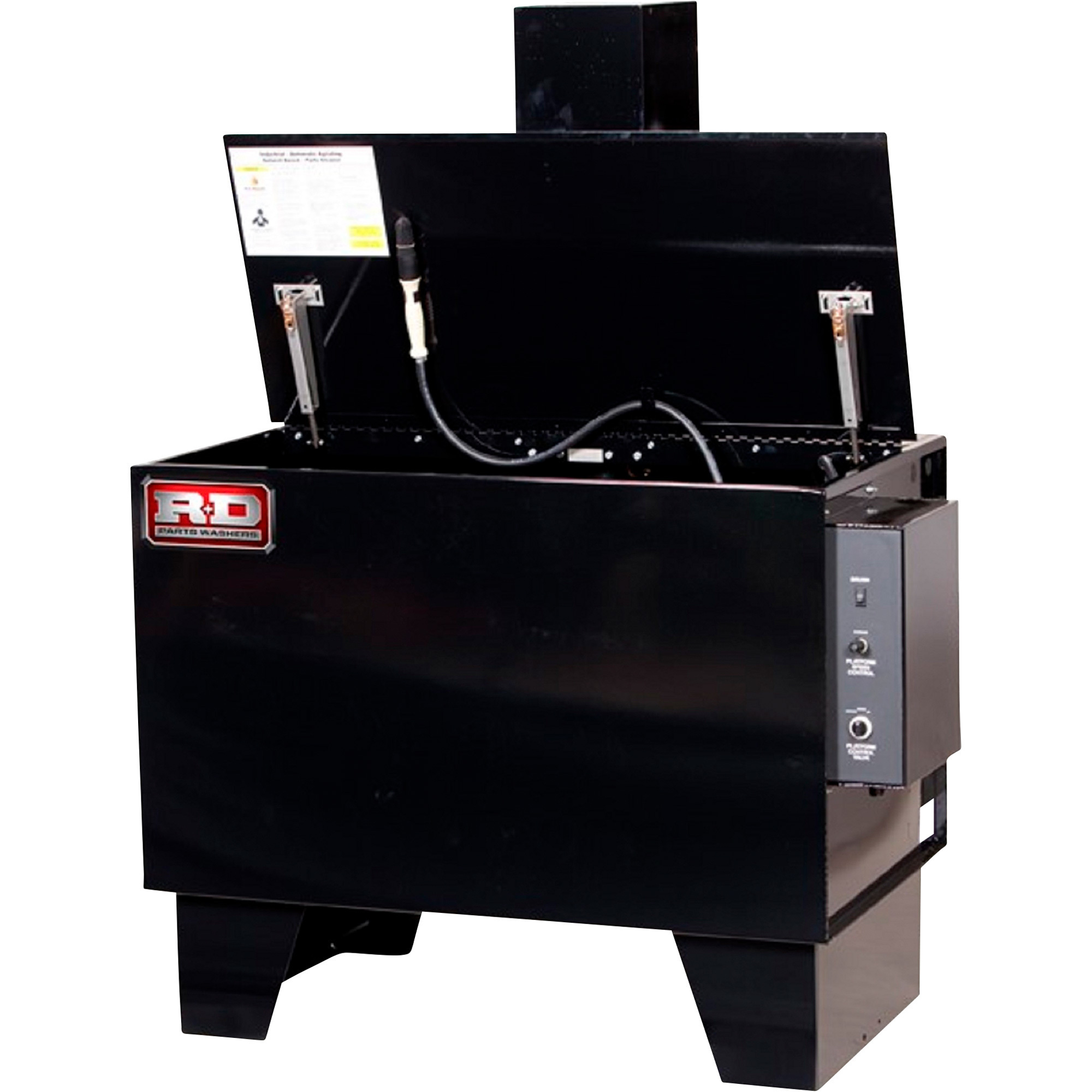 CleanMaster 150 150Gallon Solvent Agitating Lift Parts Washer — Model